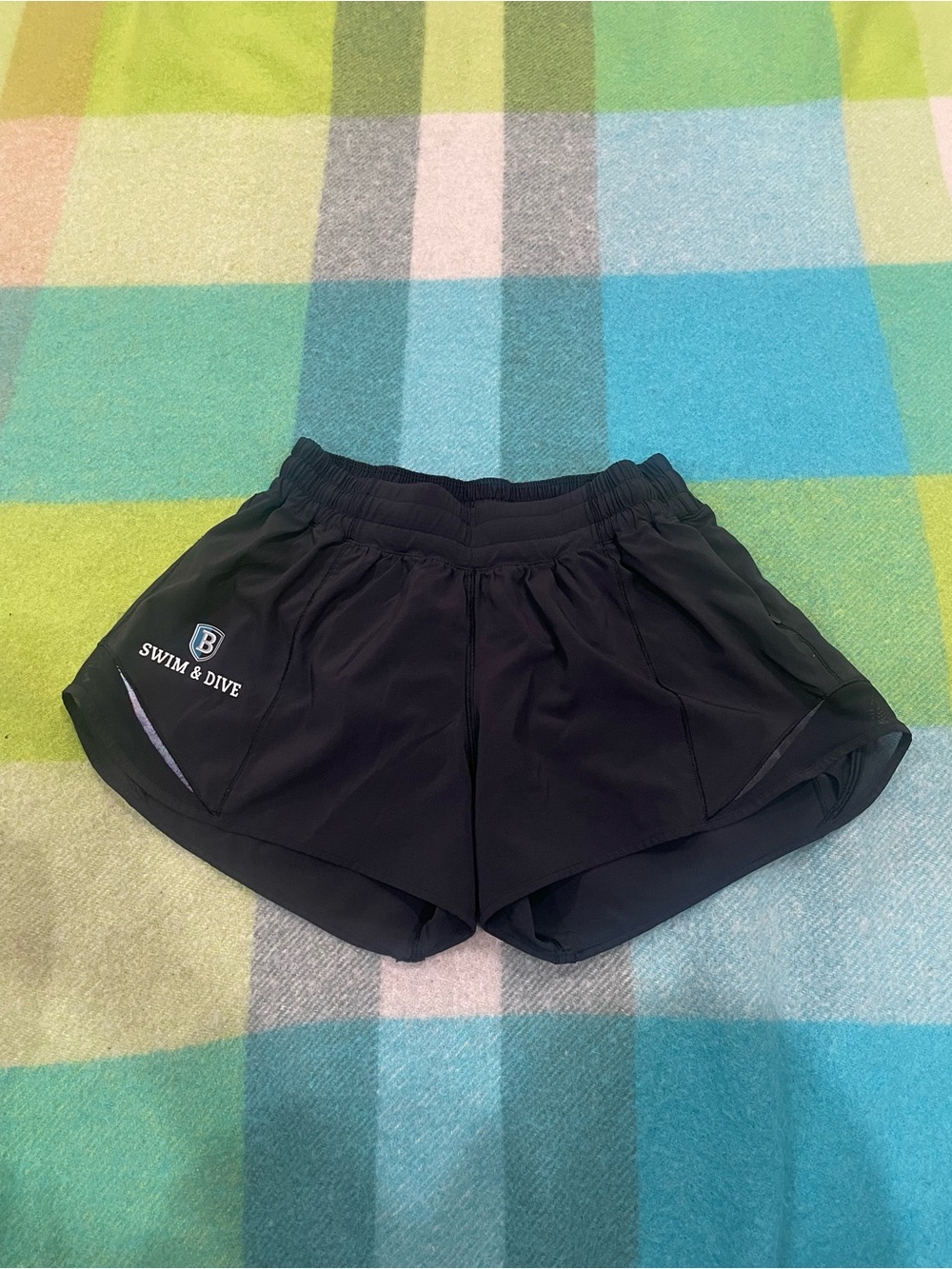 Lululemon black shorts size 8 tall #athletic #activewear